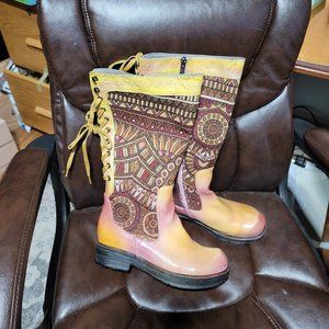 Scoofy knee high boots